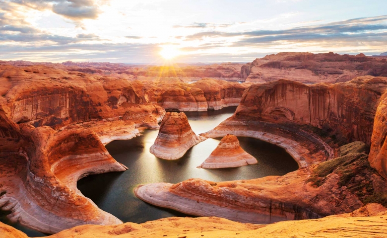 Les couleurs sublimes du Lac Powell